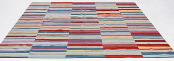 Rug, flat weave, 290 x 140 cm.