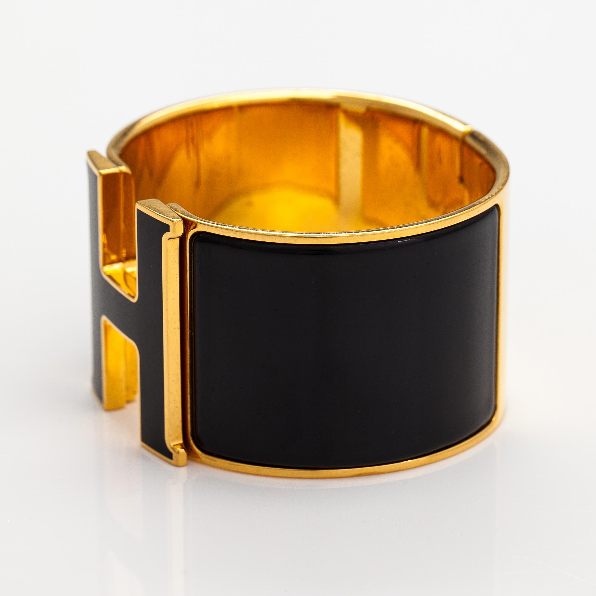 Hermès, Bracelet "Click H". Marked Hermes Made in France.