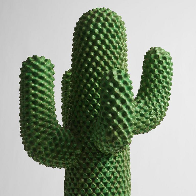 Guido Drocco & Franco Mello, klädhängare/skulptur, "Cactus", ed. 298/2000, Gufram, Itailien, 1986.