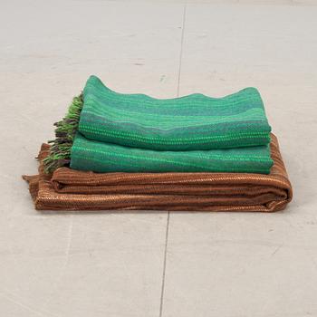 FILTAR / PLÄDAR, 3 ST, ylle, Viola Gråsten, Tidstrand.