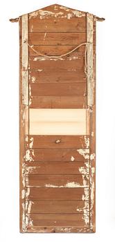 SPEGEL samt KONSOLBORD, eklektisk stil, omkring 1900.