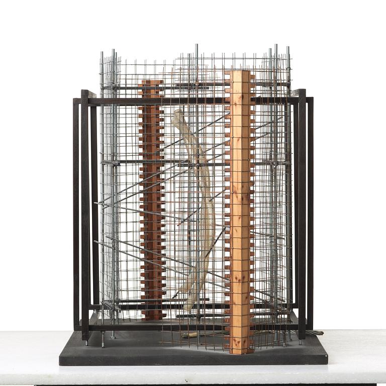LARS KLEEN, A corner model, Signed Lasse Kleen and dated 1968 under the base.