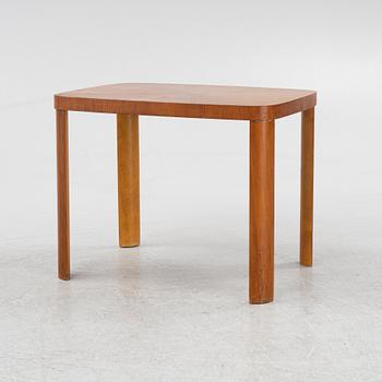 A Swedish Modern mahogany-veneered side table, Reiners Möber, Sweden 1940's.