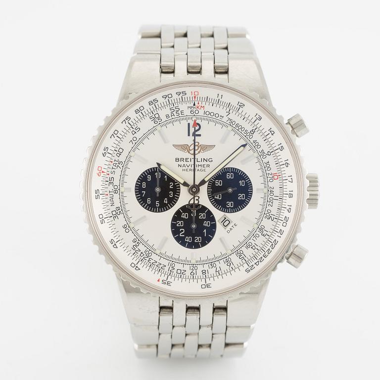 Breitling, Navitimer Heritage, Chronometer, chronograph, wristwatch, 43 mm.