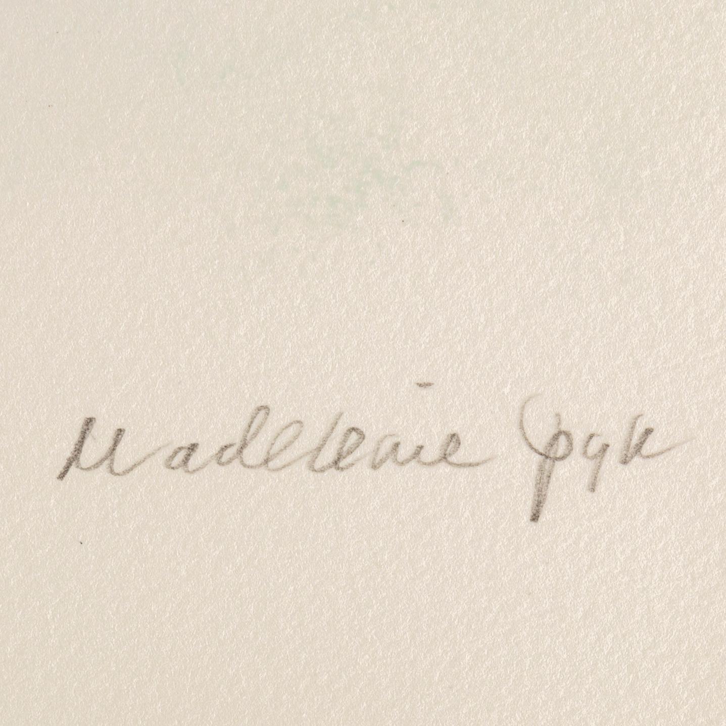 Madeleine Pyk, lithograph in colours, signed 161/200.