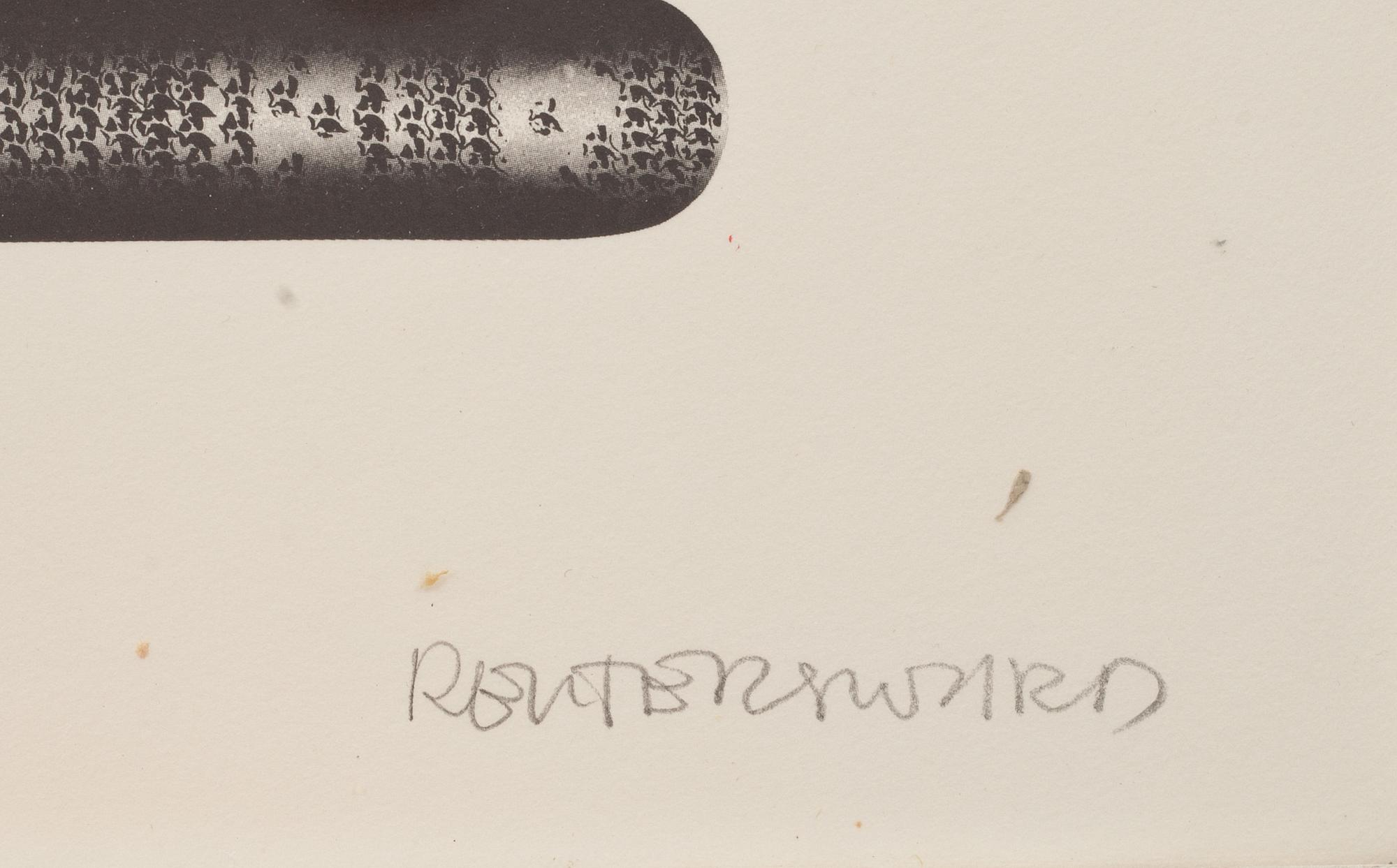 CARL FREDRIK REUTERSWÄRD, färglitografi, signerad och numrerad 167/200.