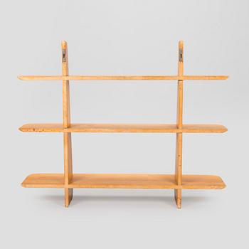 Ilmari Lappalainen, seinähylly / kirjahylly, "Leo", Asko 1900-luvun puoliväli.