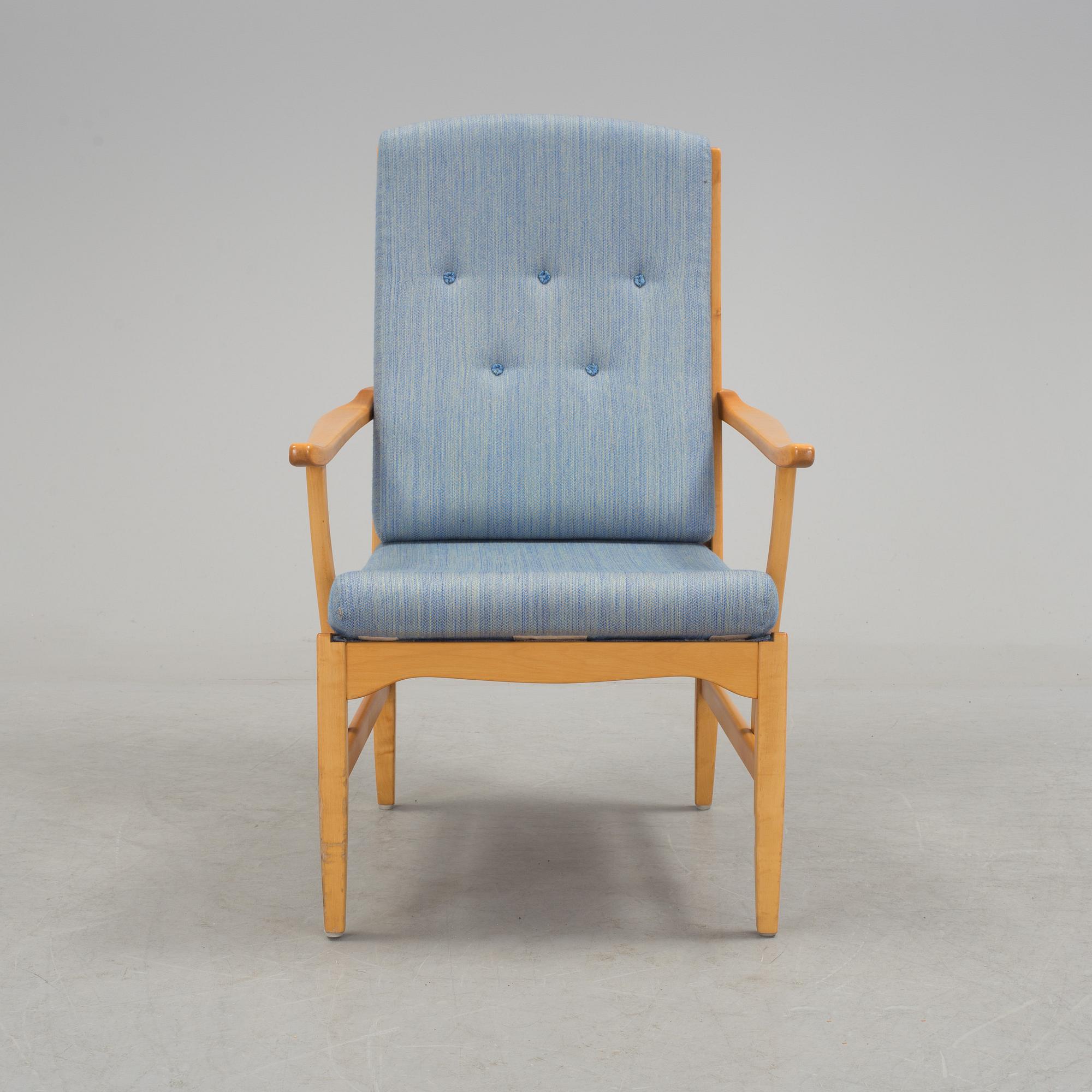 CARL MALMSTEN, an armchair "Ulfåsa", AB OH Sjögren, Tranås, 20th century.
