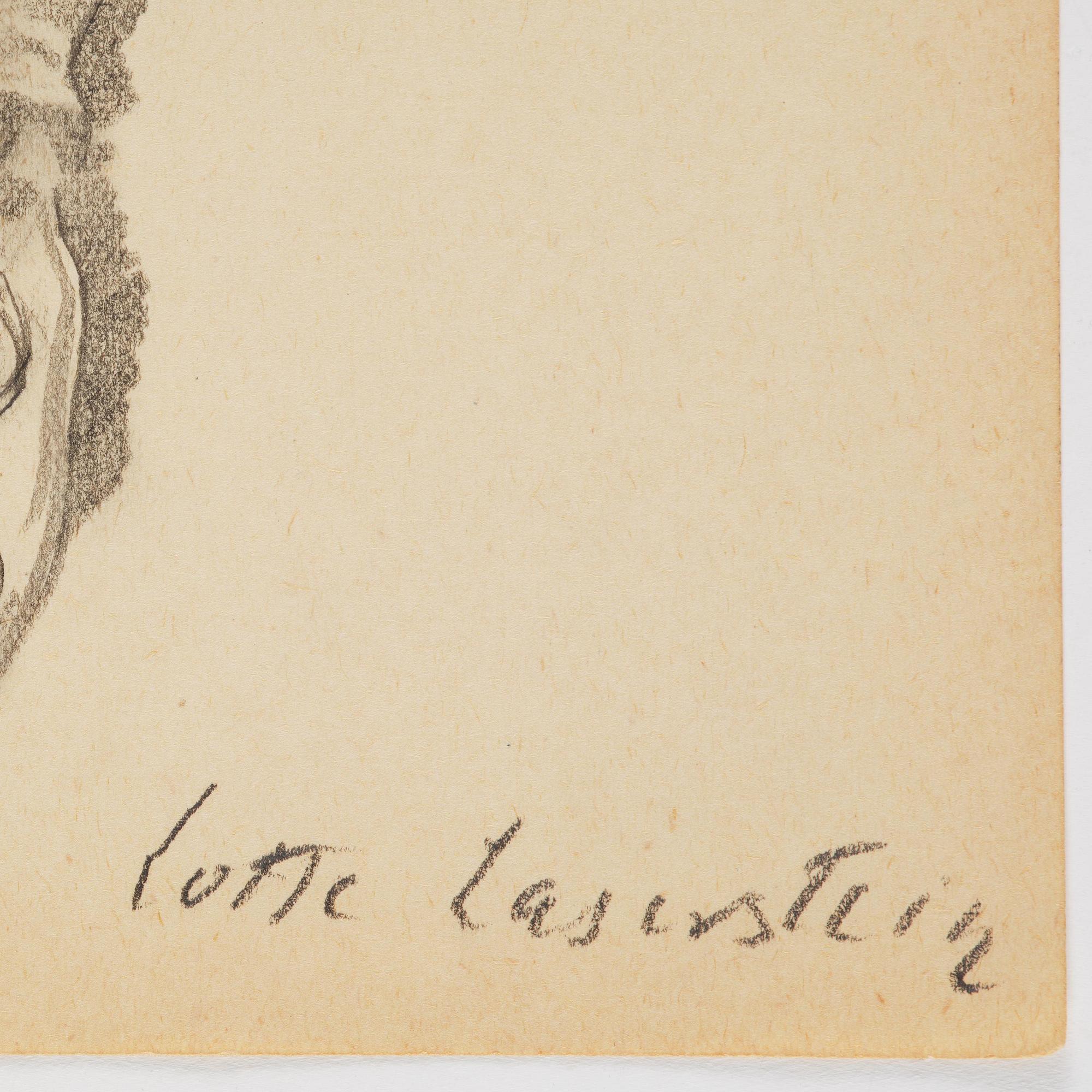 Lotte Laserstein, Självporträtt.