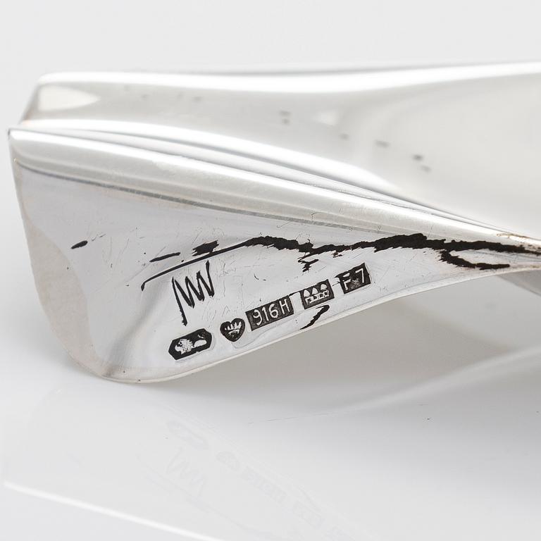 Tapio Wirkkala, skålar, 3 st, silver, Kultakeskus, Tavastehus och Hopeatehdas, Helsingfors, 1955 och 1958.