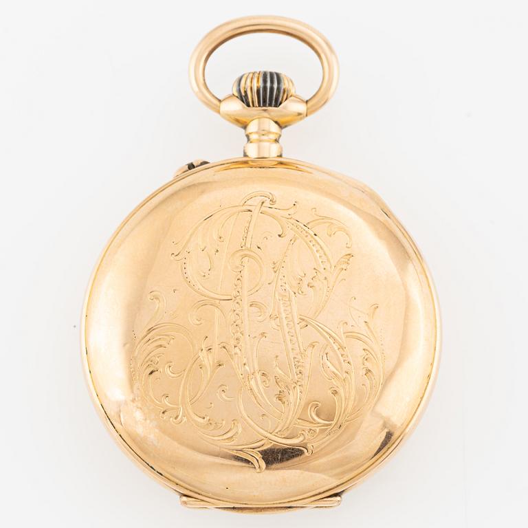 Halda, pocket watch, 49 mm.