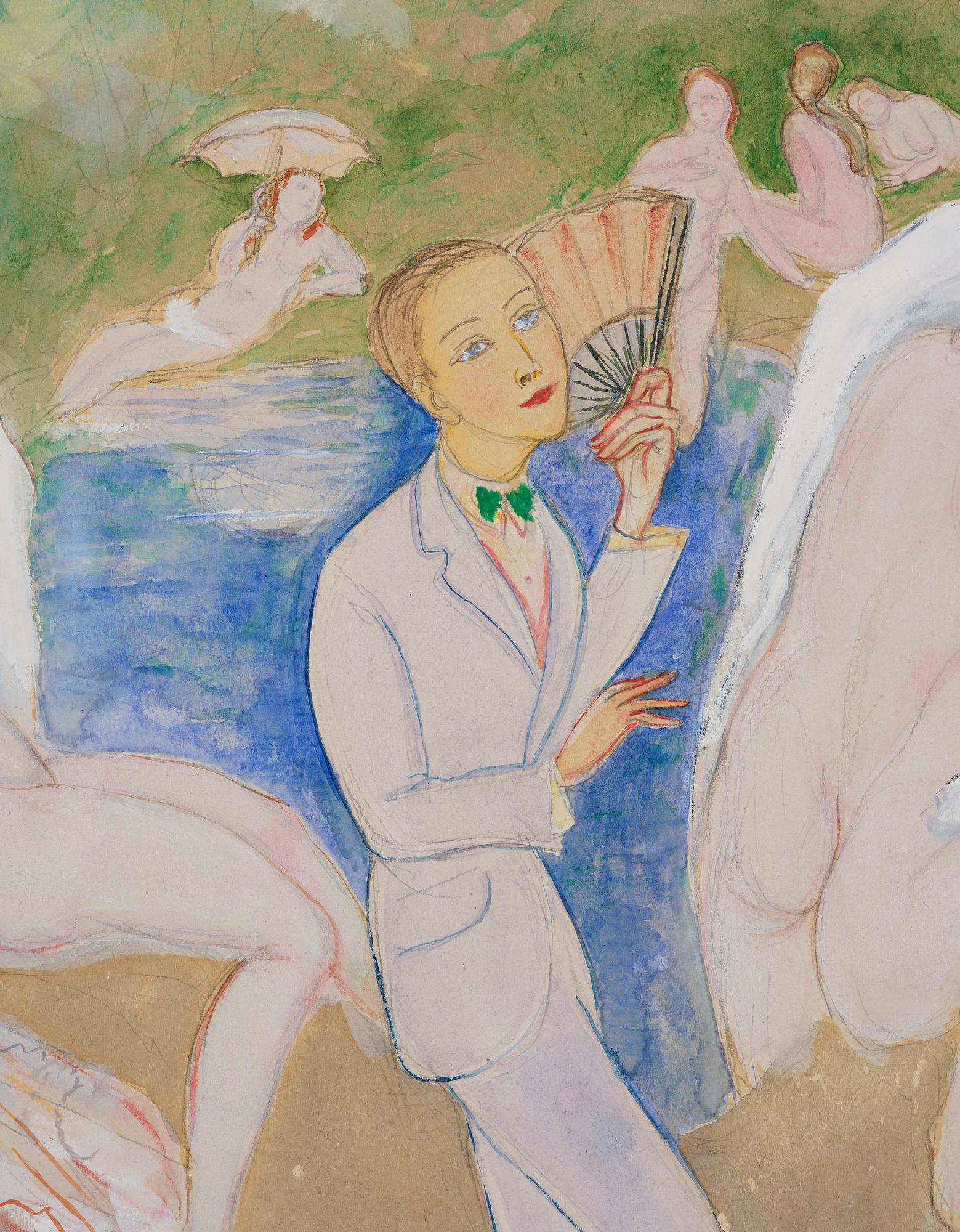 Nils von Dardel, "Den diskrete gossen".