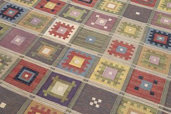 A flat weave carpet, c. 327 x 243 cm, Bohusslöjd–Konstfliten.