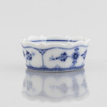 A group of 18 'Blue Fluted' porcelain service parts, Royal Copenhagen, 1893-1923.