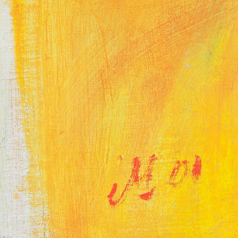 MAGNUS DAHLBÄCK, olja på duk, sign.