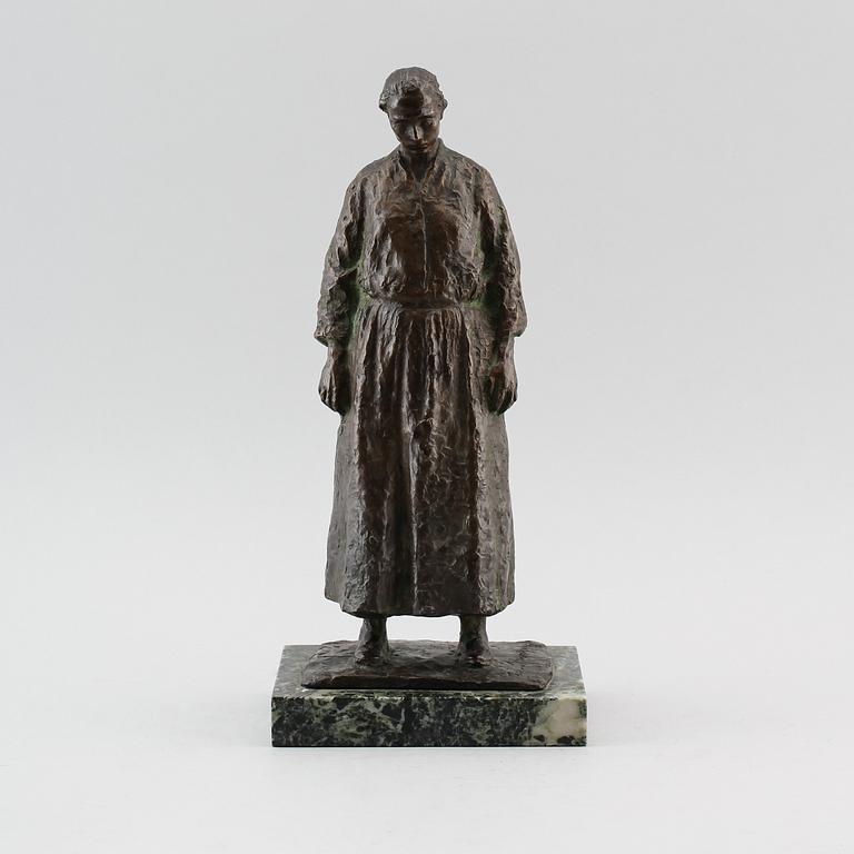 SIGGE BERGGREN, skulptur, brons, signerad.