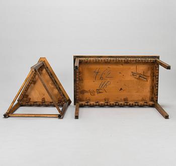 Möblemang, 7 delar, Tidaholms Bruks Aktiebolag, 1900- talets början.