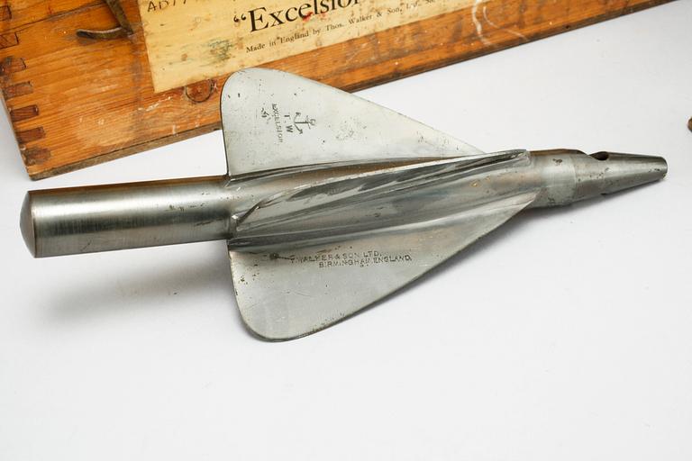 A taffrail logg from Thomas Walker & Sons, Birmingham, "Excelsior" IV Ship log, from the first half of the 20th century.