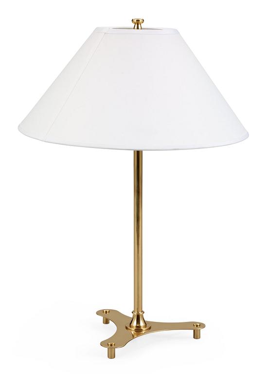 A Josef Frank brass table lamp, Svenskt Tenn, model 2467/2.