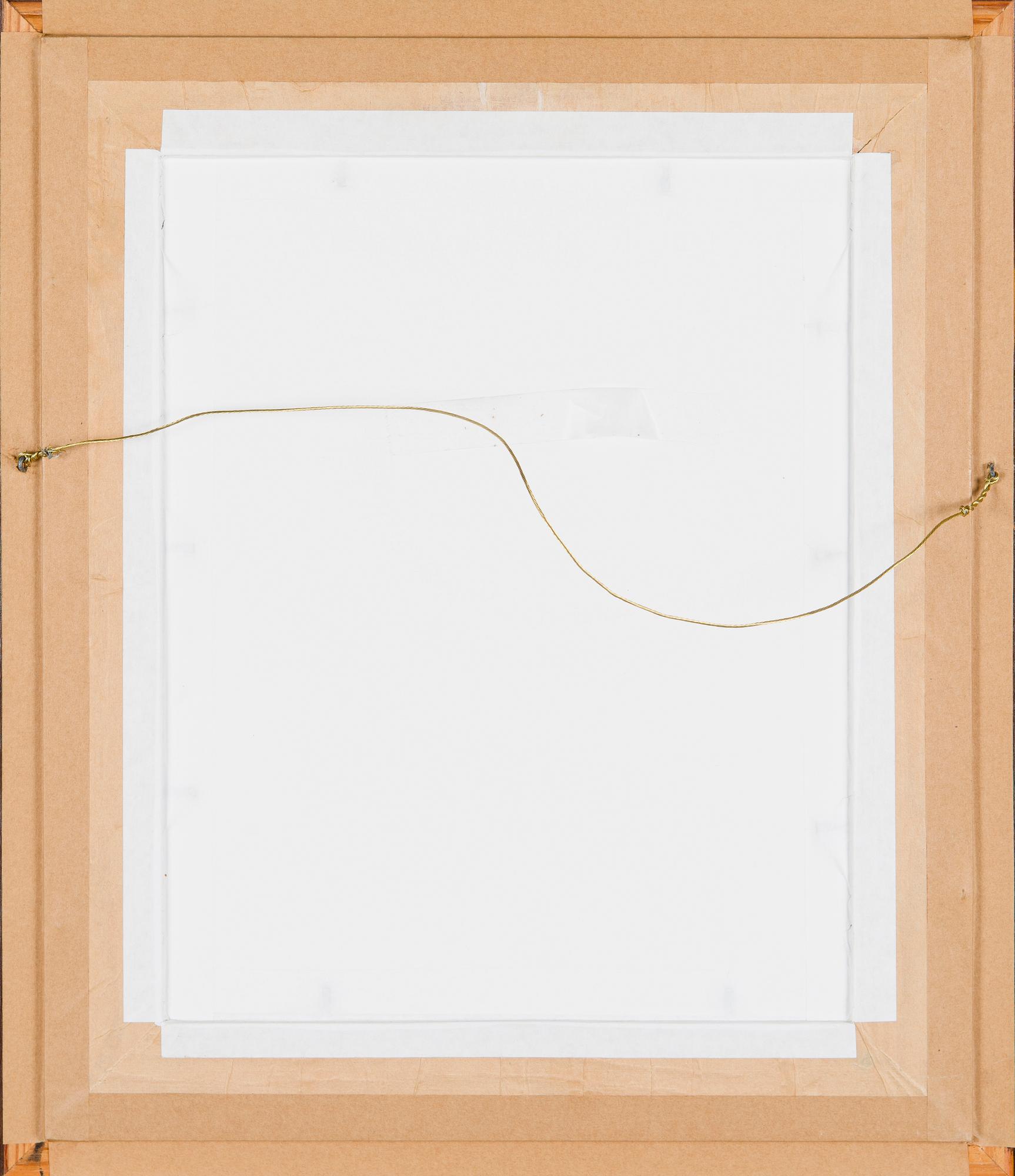 Helene Schjerfbeck, Lutande Mansmodell.