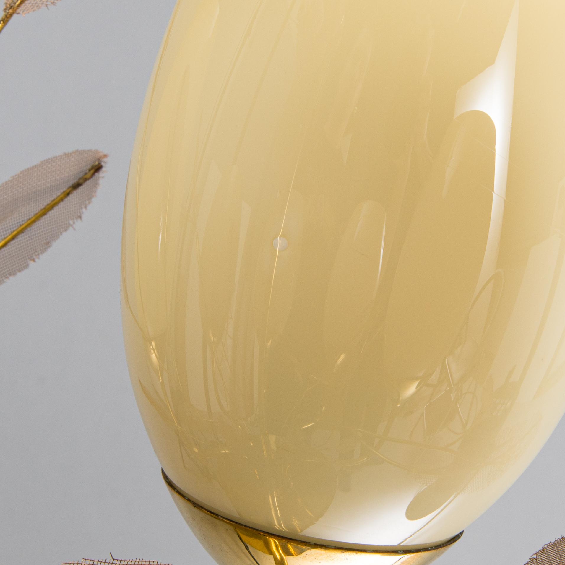 Paavo Tynell, A mid-20th-century '9029/6' chandelier for Taito, Finland.