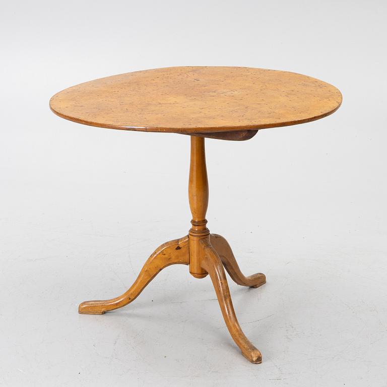 Lorentz Wilhelm Lundelius, fällbord, Köping/Kungsör omkring år 1800.
