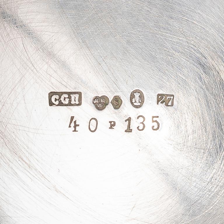 C.G. Hallberg, Skål, silver, Stockholm 1926.