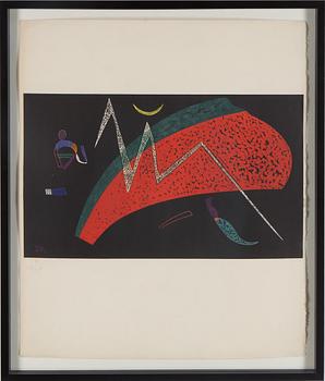 WASSILY KANDINSKY, litograph in colours, sign and dated in the print -39, numbered 141/300.
