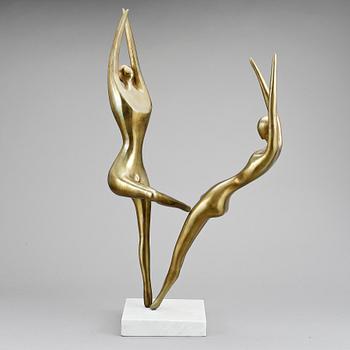 JAN NALIWAJKO, skulptur, brons, signerad och daterad 1984.