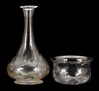 GLASSERVIS, 113 delar, 1800-tal.