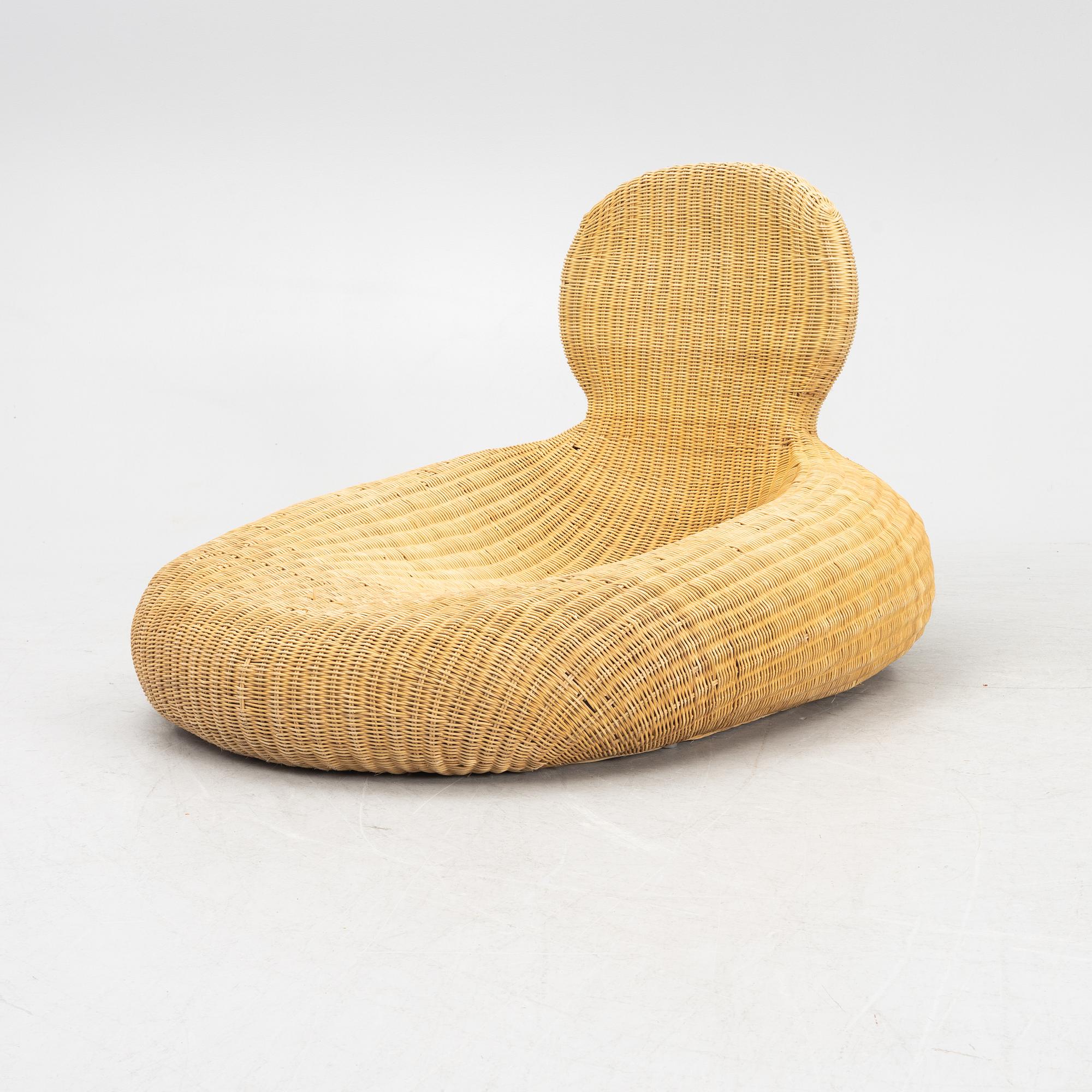 carl öjerstam ikea chair SOLD - Vintage Storvik Rattan Lounge Chair by Carl Öjerstam