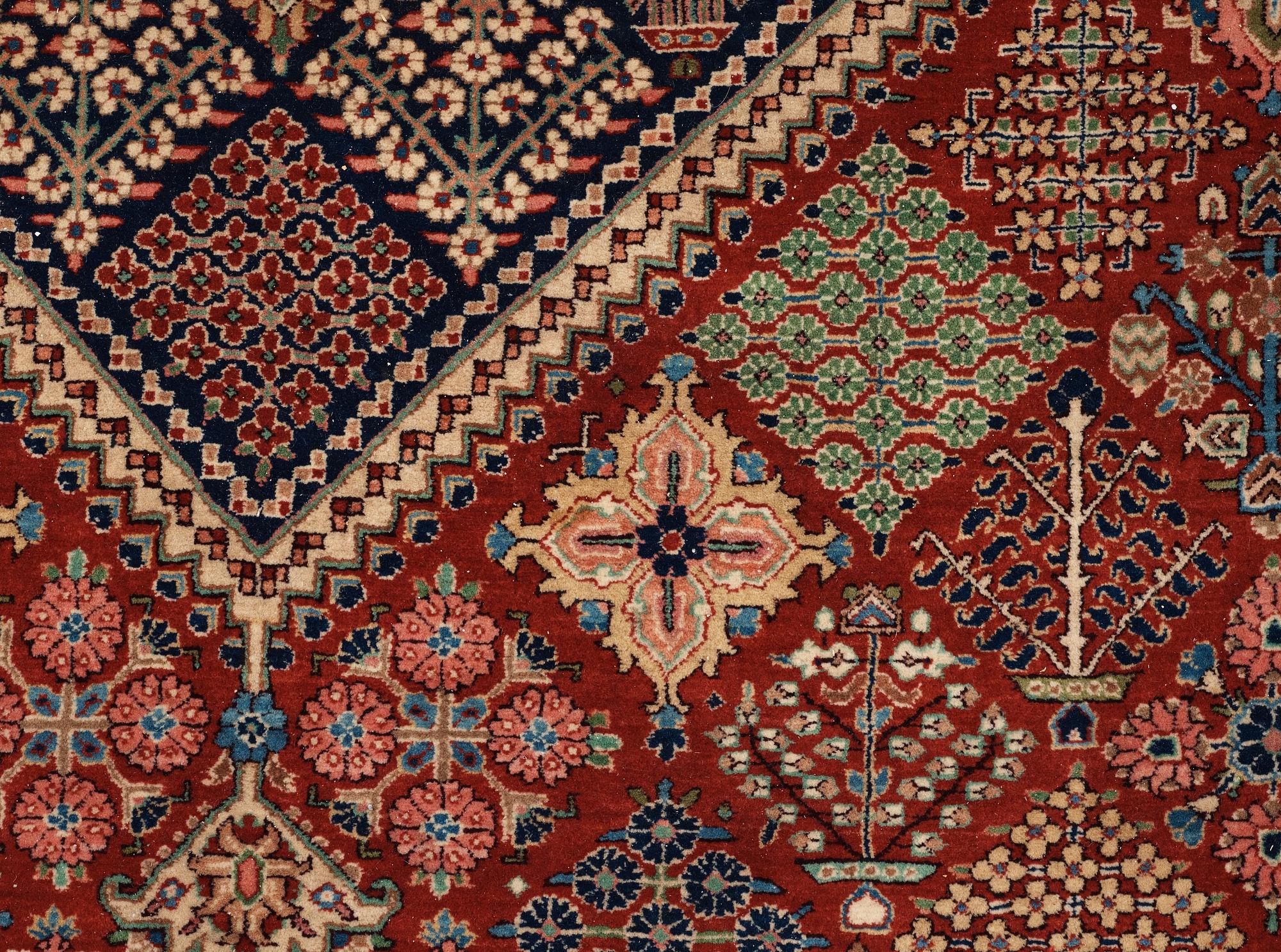 SEMIANTIK/OLD DJOSHAGAN sannolikt. 416,5 x 291 cm.