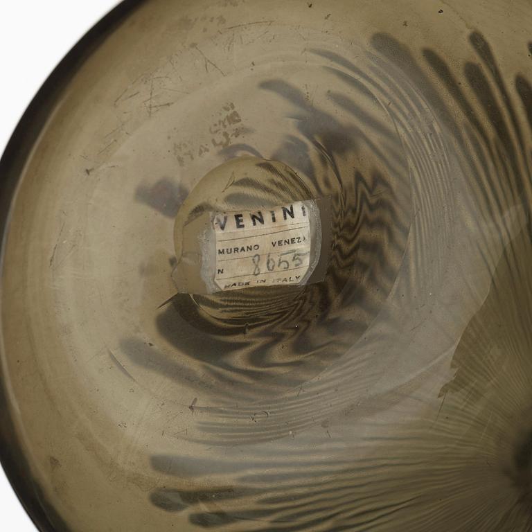 Ludovico Diaz De Santillana, a 'Cannette' vase, Venini, Italy 1960's.