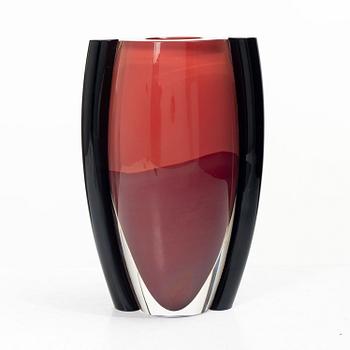 Mats Borgström, Vase, Orrefors.