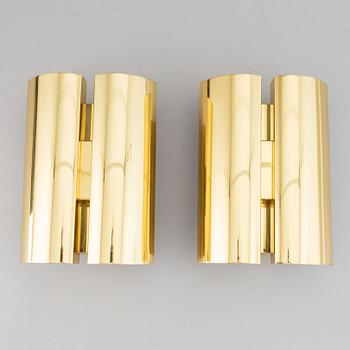 A pair of wall lights, Fagerhult, second half of 1900's.
