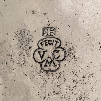 Katelautasia, 16 kpl, tinaa, Fecit VCM, Portugali.