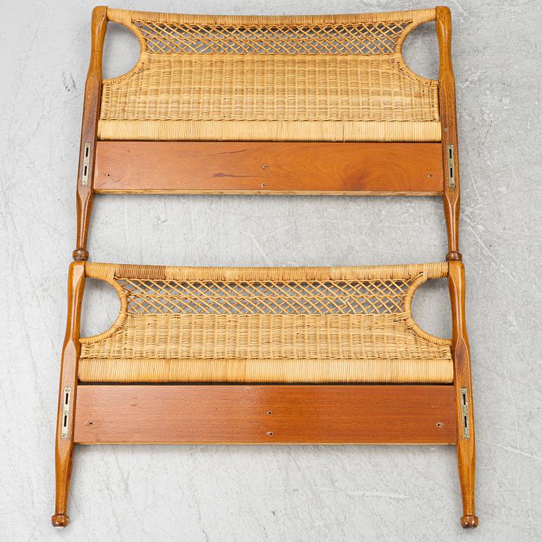 Josef Frank, a pair of bed heads, a smaller version of model 960, Svenskt Tenn.