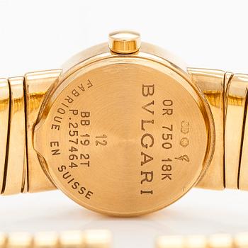 Bulgari, Tubogas, wristwatch, 19 mm.