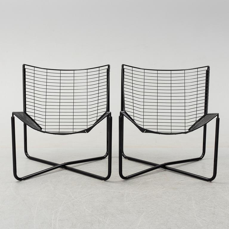 A pair of 'Järpen' easy chairs by Niels Gammelgaard for IKEA.
