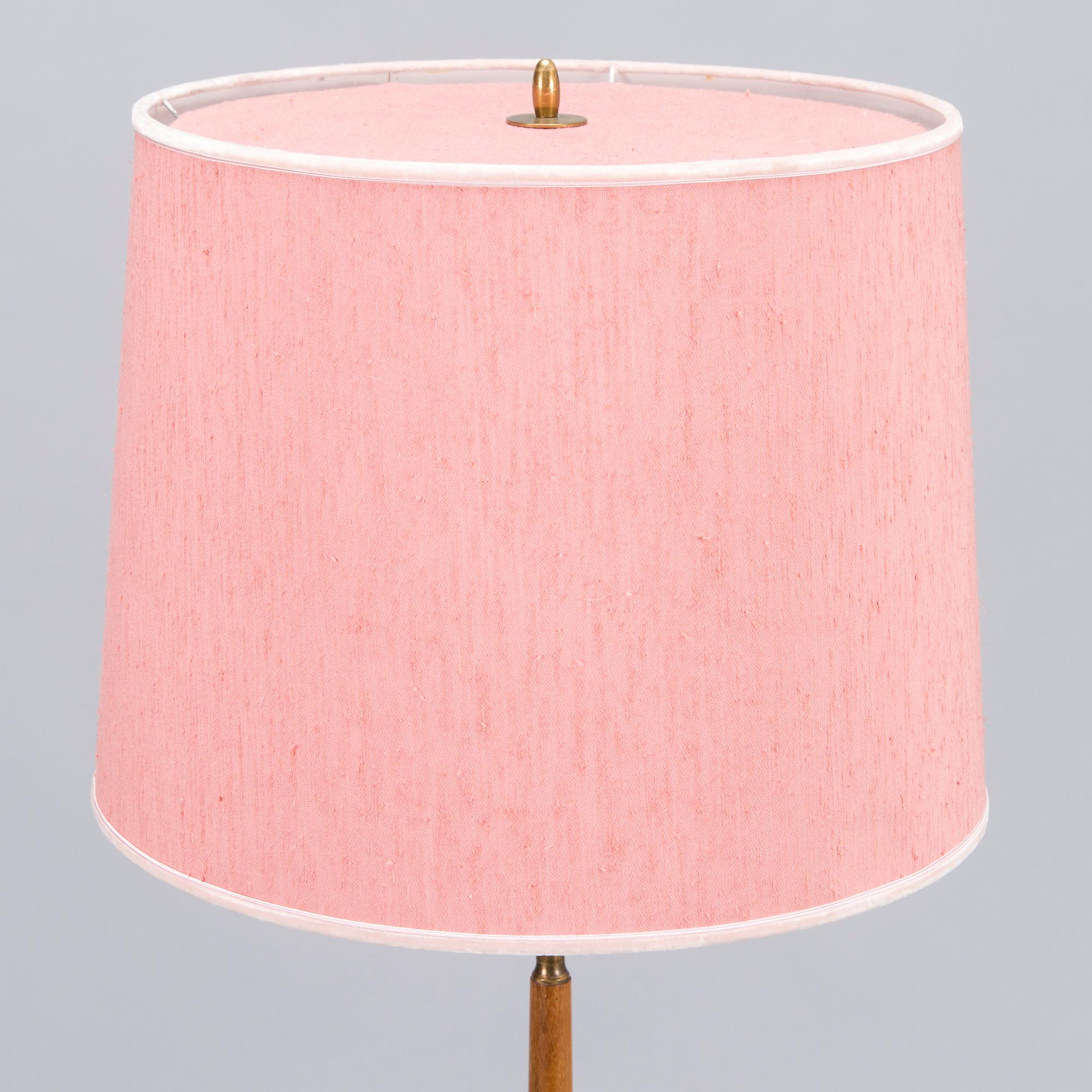 A mid-20th Century floor lamp, Kone-Tukku Finland.