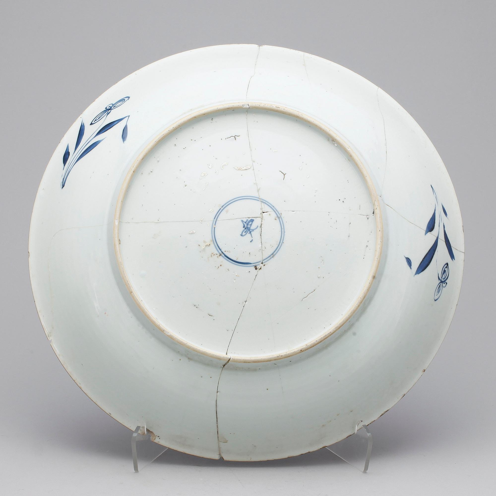 FAT, porslin, Kina, Kangxi (1662-1722).