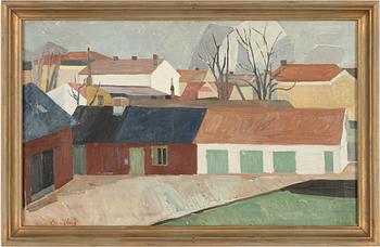 Sven Ljungberg, Vy över staden.