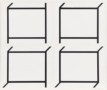 PORTFOLIO WITH SIX SERIGRAPHS, signed.