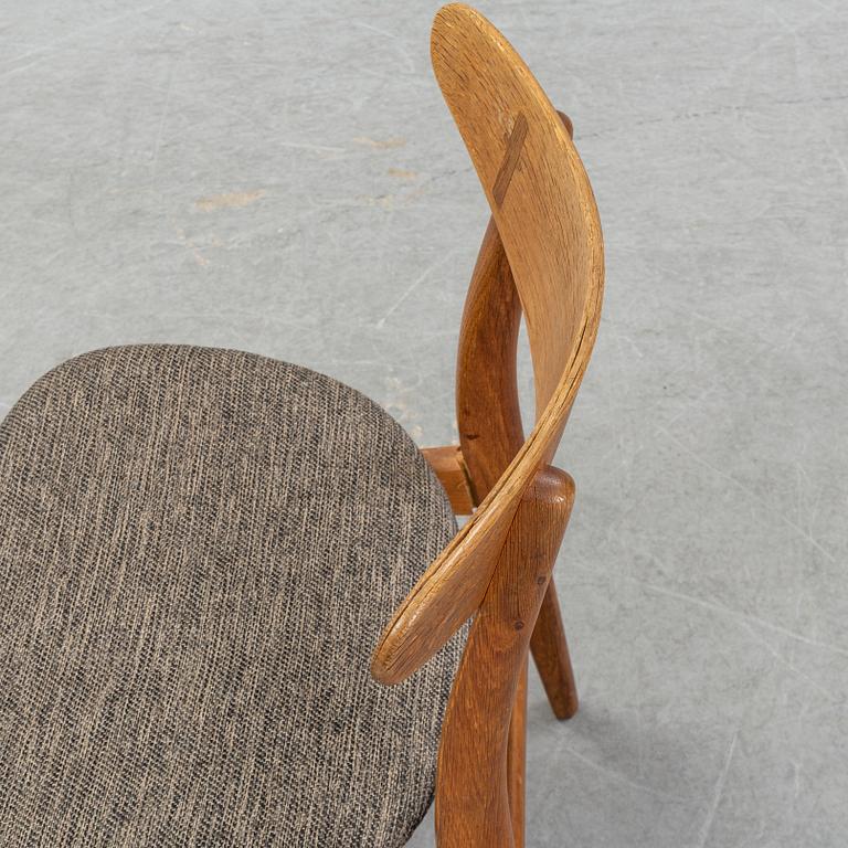 Hans Wegner, stolar, 3 st, modell CH-23, "Spisestolen", Carl Hansen, Danmark.