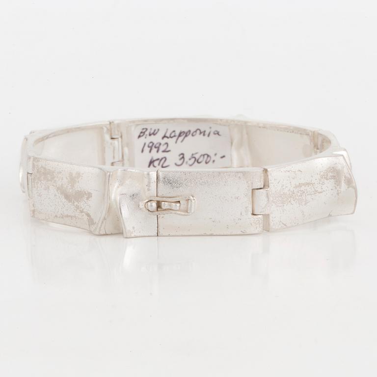 BJÖRN WECKSTRÖM, BRACELET model "Ceres", sterling silver. Lapponia 1992.
