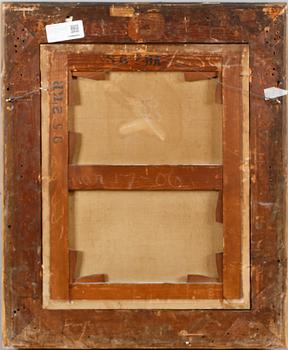 OKÄND KONSTNÄR, olja på duk, dubblerad, osignerad, 1600-/1700-tal.