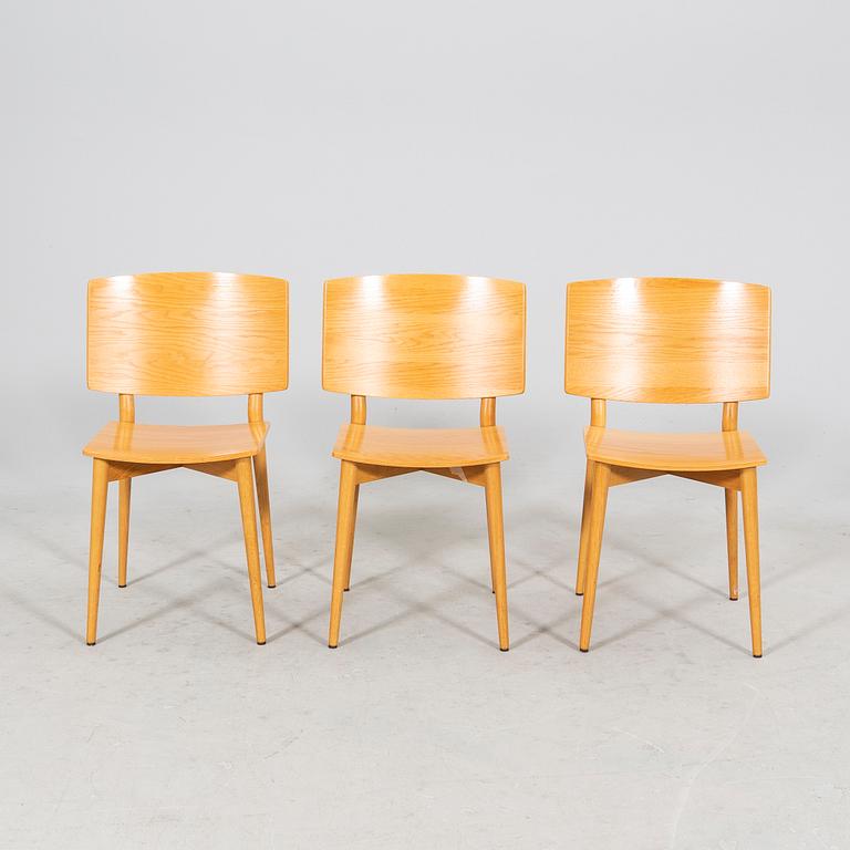 Jonas Lindvall, stolar 5 st "Oak" för Skandiform 2000-tal.