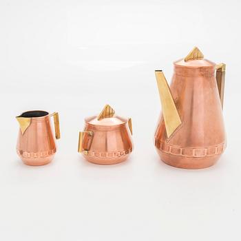 An early 20th century  4-piece coffee set.