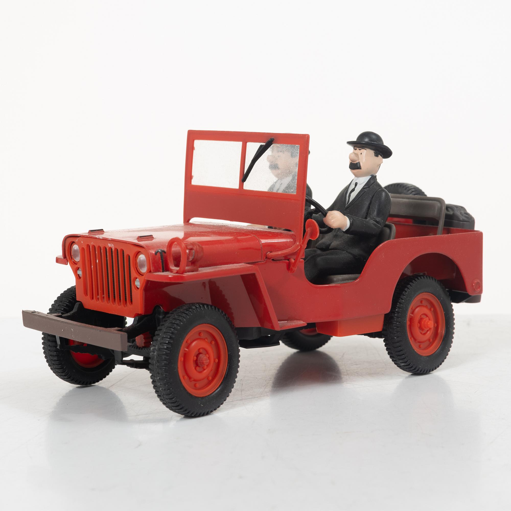 Tintin, samlarfigurer ca 25 delar, Hergé Moulins Art.