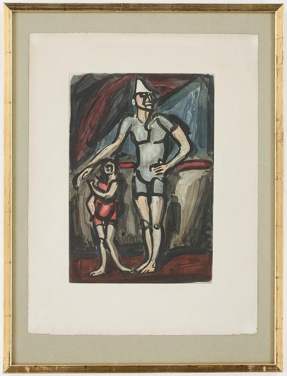 GEORGES ROUAULT. Akvatint.